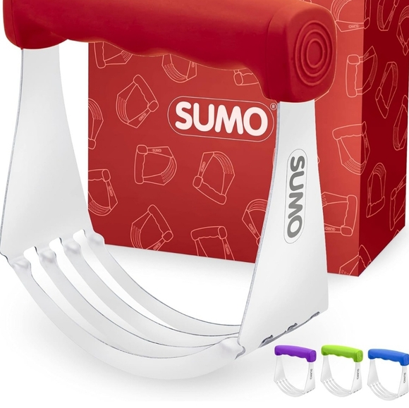 Stainless Steel Professional Large Pastry Cutter Dough Blender - Picture 4 of 7